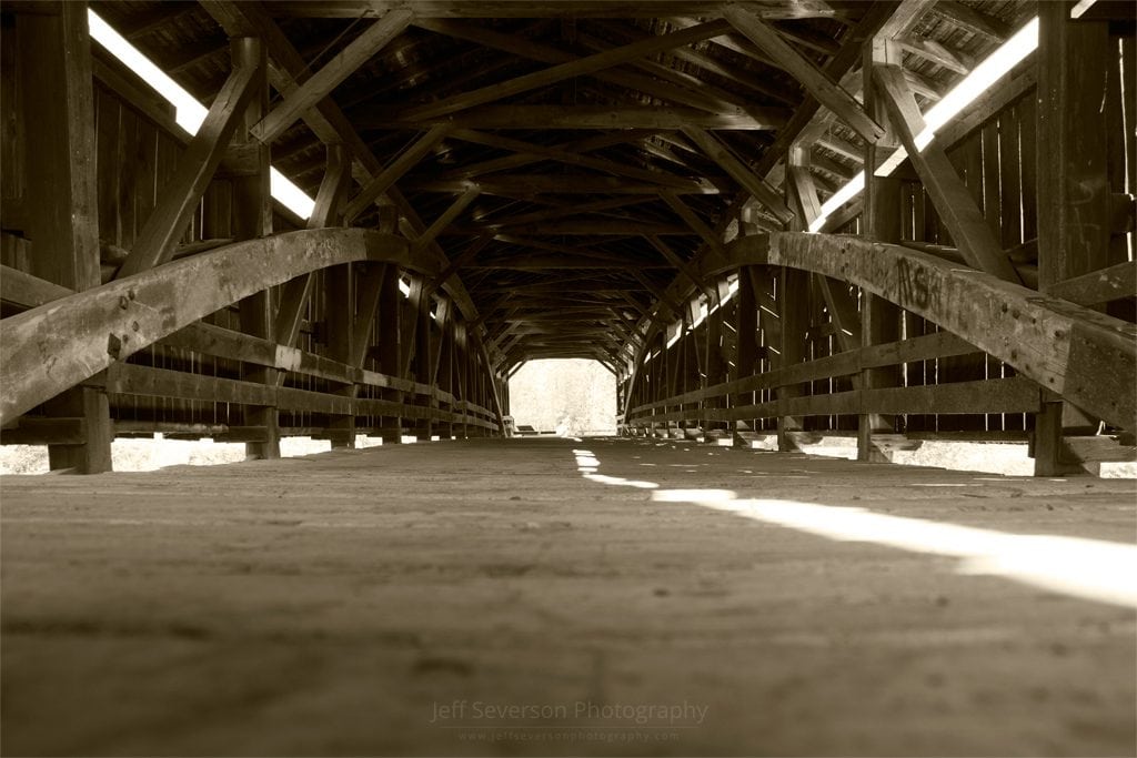 Inside Perrine's Bridge