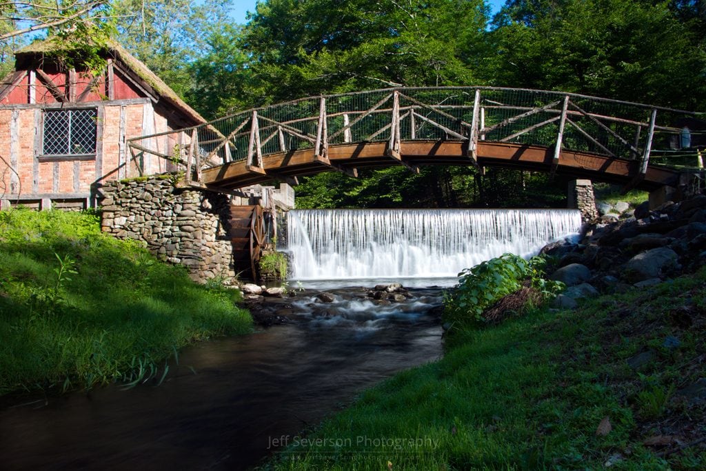 Sunny Spring Morning at Gomez Mill