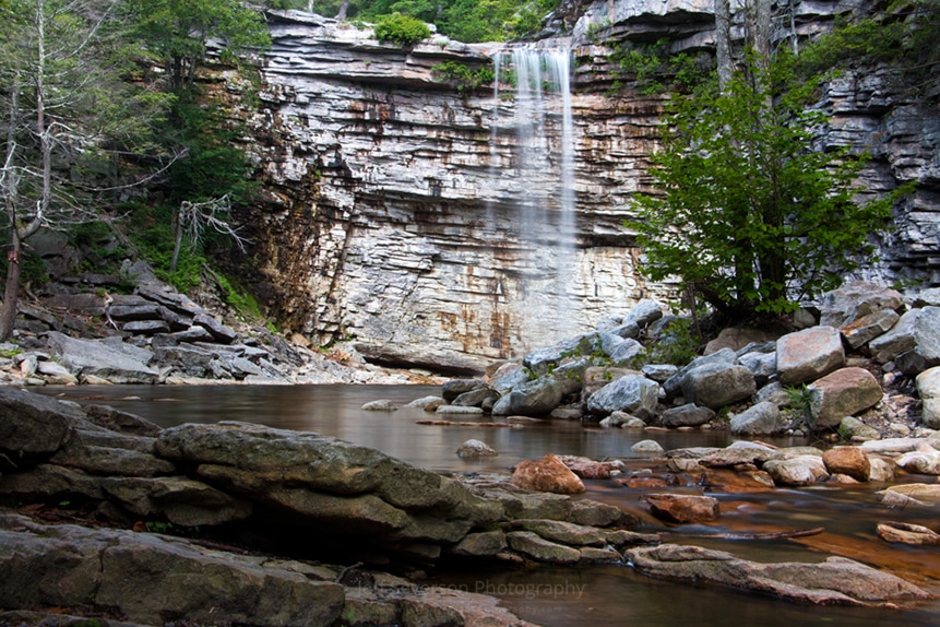 Awosting Falls in July I