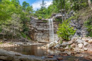 Awosting Falls in July III