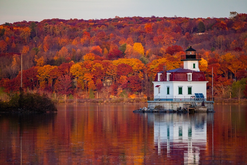 Esopus Lighthouse in Late Fall (Re-edit)