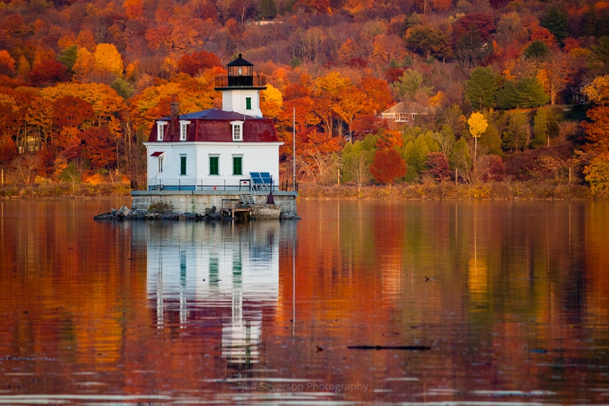 Esopus Lighthouse in Late Fall #2 (Re-edit)