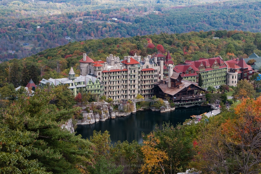 Mohonk Mountain House in October