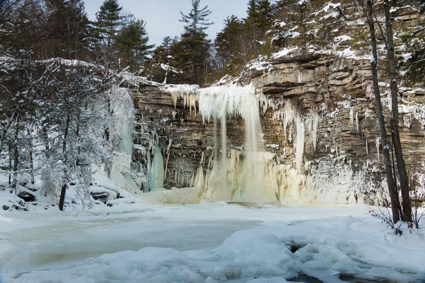 January Morning at Awosting Falls