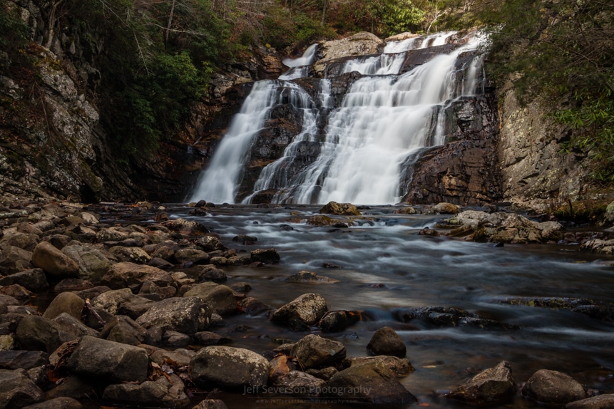 Laurel Falls in Autumn III