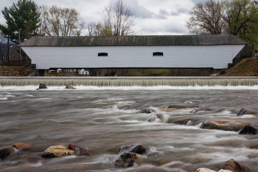 Covered Bridge in March