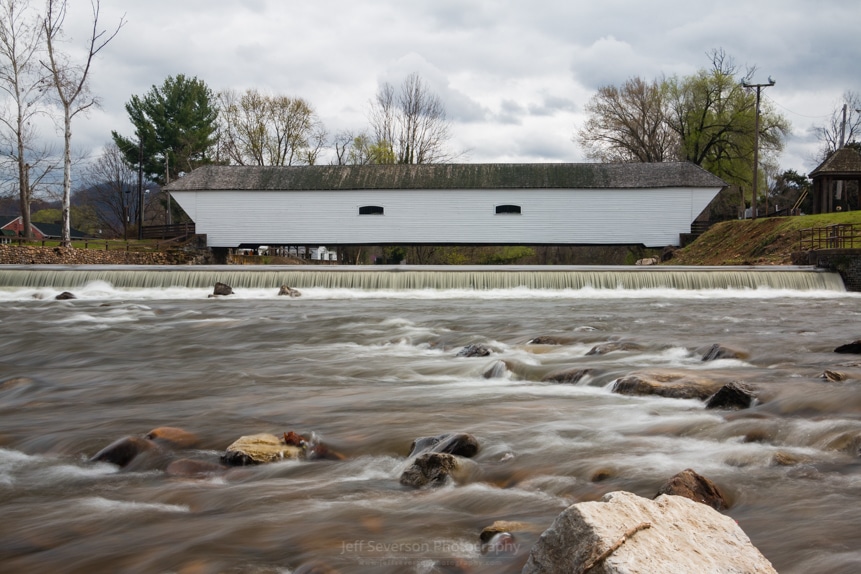 Covered Bridge in March II