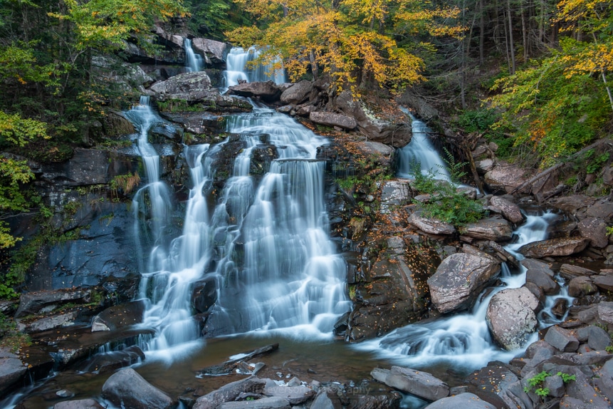 October Morning at Bastion Falls