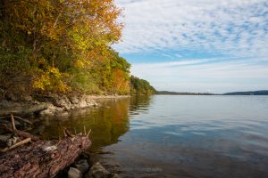 Autumn Morning Along the Hudson