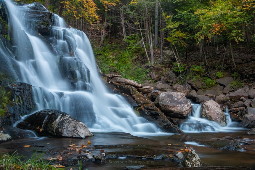 October Morning at Bastion Falls II