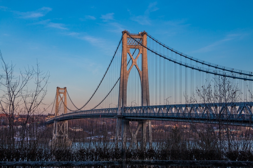 Golden Hour at Mid-Hudson Bridge