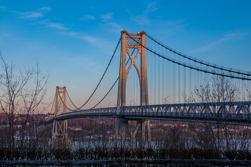 Golden Hour at Mid-Hudson Bridge