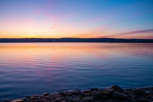 April Dawn on the Hudson River I