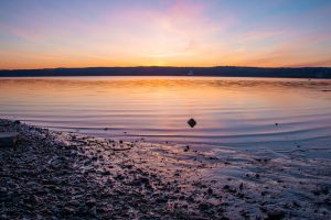 April Dawn on the Hudson River II