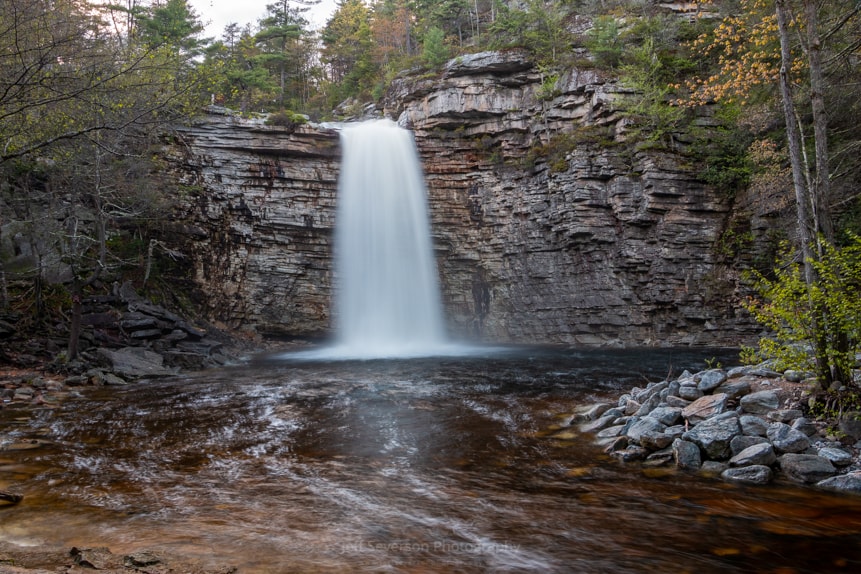 May Evening at Awosting Falls I