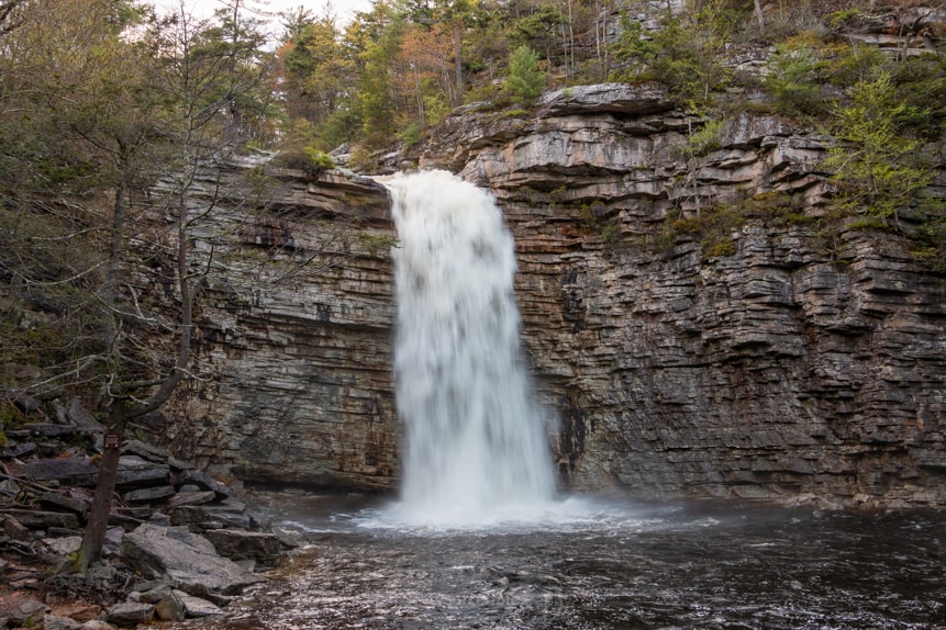 May Evening at Awosting Falls II