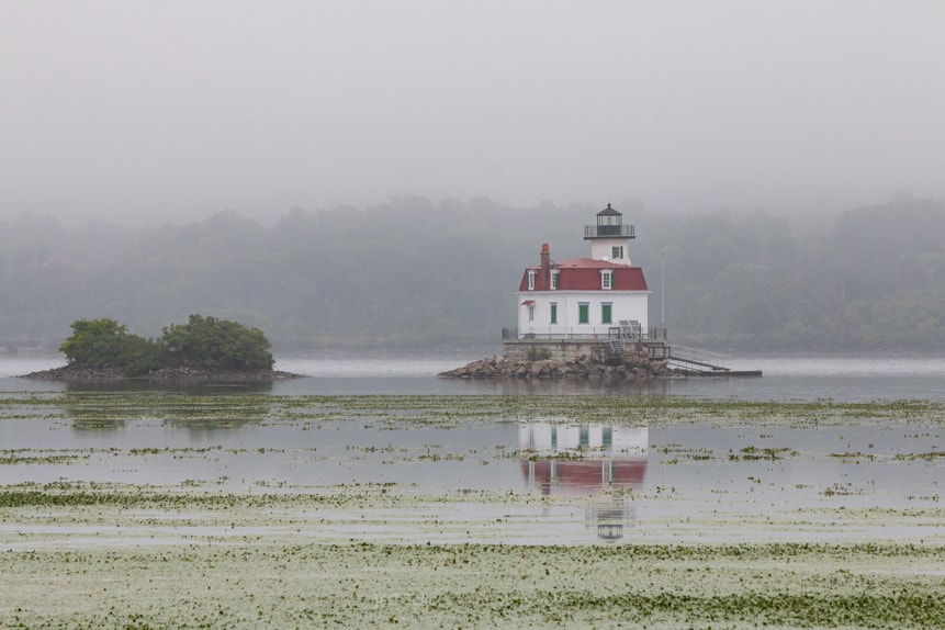 Foggy August Morning at Esopus Light