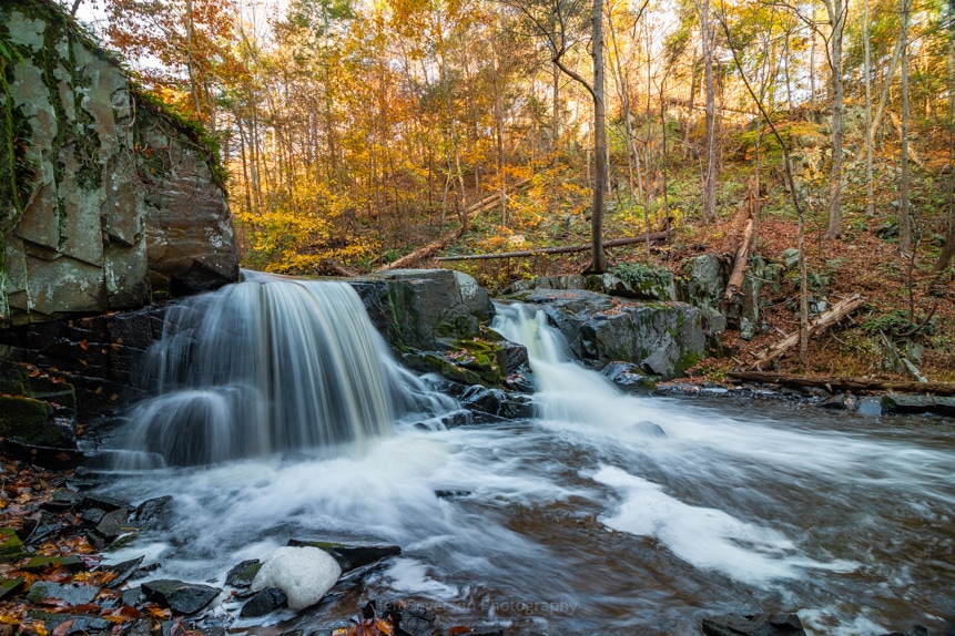 Falls of Black Creek in October