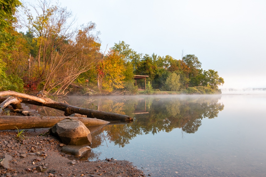 Foggy Morning at Esopus Meadows