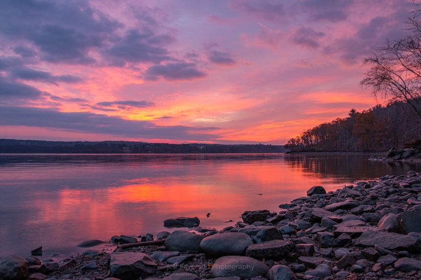 November Dawn on the Hudson