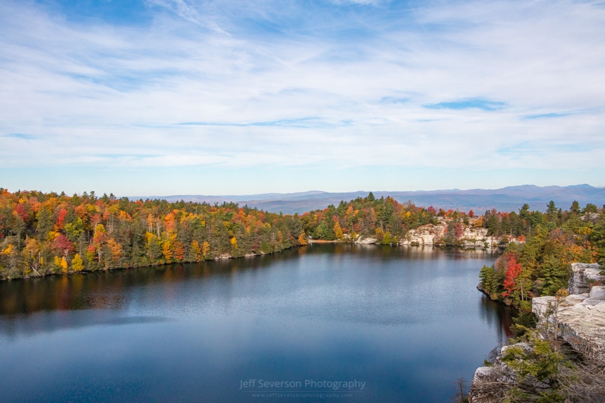 October Morning at Lake Minnewaska