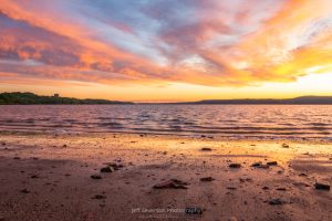 A photo of Kingston Point Beach during Sunrise.